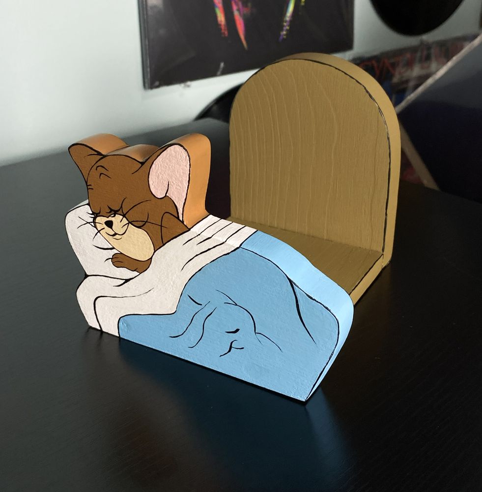 Tom and Jerry Inspired CD Holder — after photo