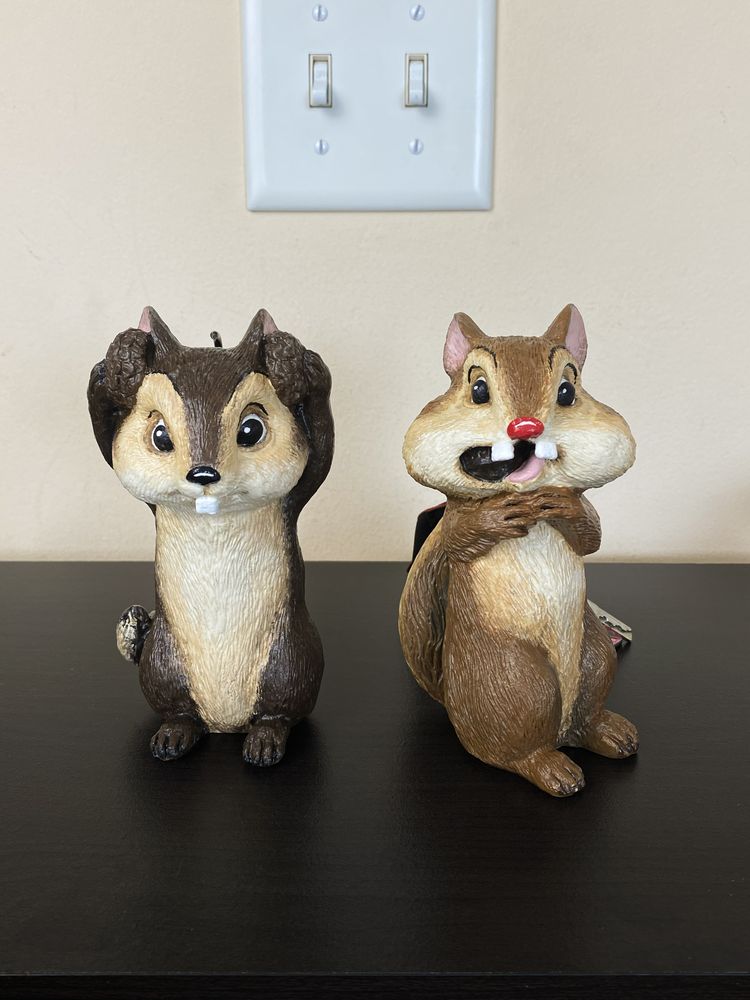 Chip N Dale Inspired Key Holders — after photo