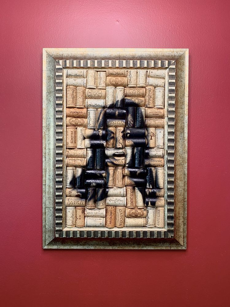 Corkney Kardashain Pin Board — after photo