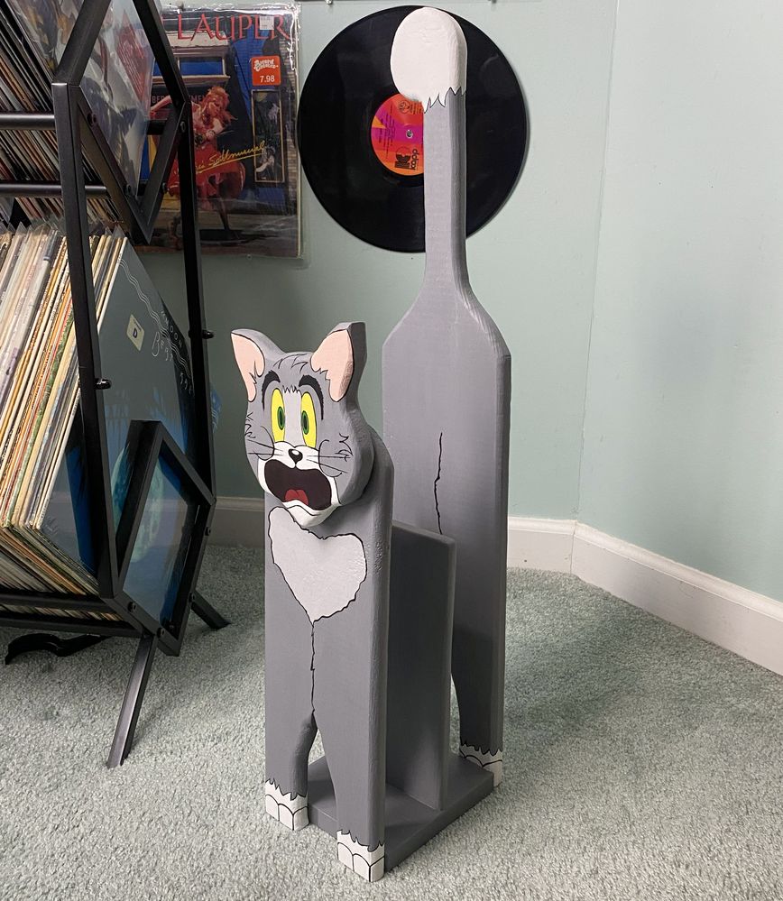 Tom and Jerry Inspired Record Holder — after photo