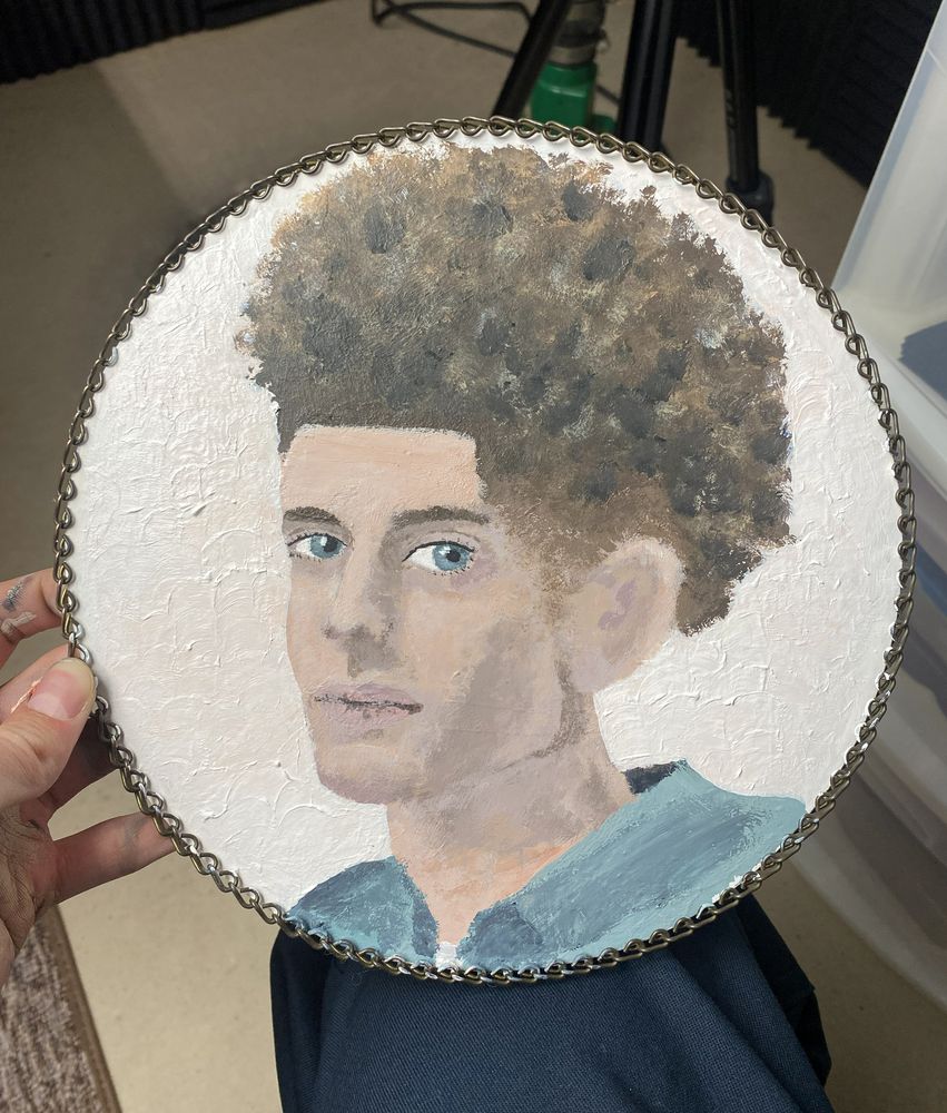Low Taper Fade Ninja Painting — after photo